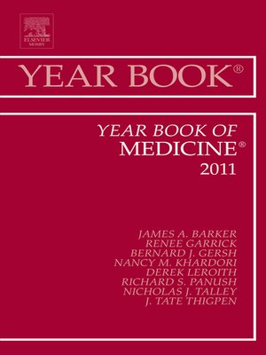 cover image of Year Book of Medicine 2011